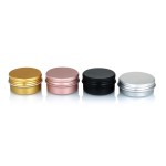 Aluminum Jars Manufacturer - Wholesale 5g-200g Gold Aluminum Tin Jars