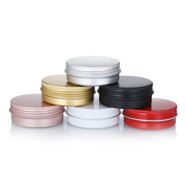 Aluminum Jars Manufacturer - Wholesale 5g-200g Gold Aluminum Tin Jars