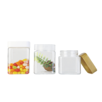 方形塑料罐厂家 - 250ml-360ml食品级塑料罐