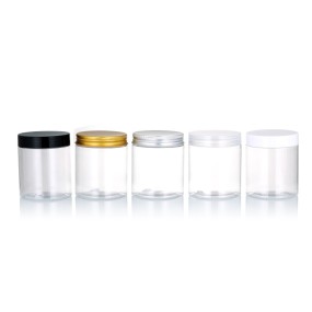 Plastic Jar Manufacturer - 50g-200g Round Food Grade PET Cream Can
