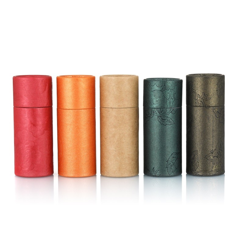 Cardboard Tubes Factory - 10ml-100ml Biodegradable Kraft Paper Tubes