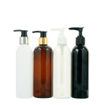 塑料乳液瓶厂家 - 100ml-500ml黑色身体乳液泵瓶