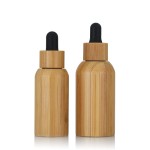 竹玻璃滴管瓶供应商 - 10ml-100ml护肤精华瓶