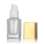 方形玻璃瓶生产厂家 - 15ml-40ml磨砂粉底容器