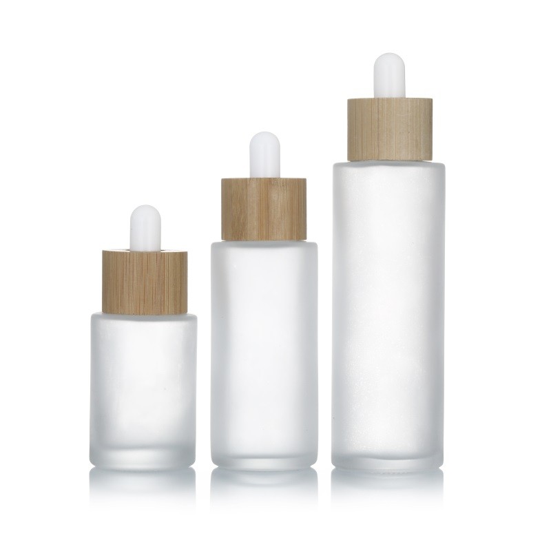 Matte Black Glass Bottles Factory - Custom 20ml-100ml Serum Pipette Bottles