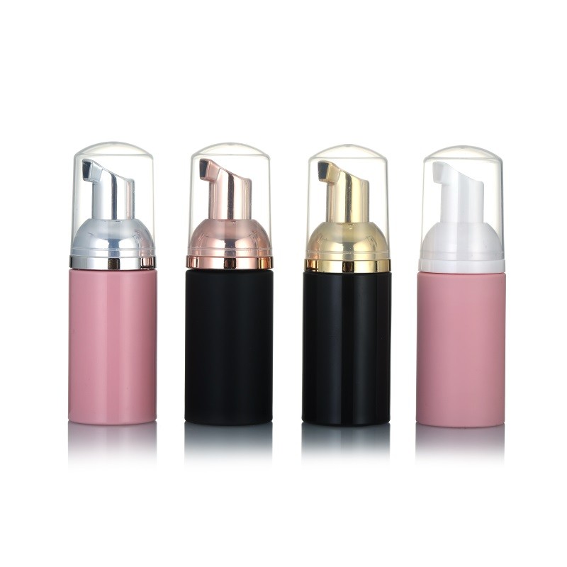 Foam Bottles Manufacturer - 50ml-200ml Pink Black Foaming Pump Bottles