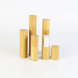 Bamboo Lip Balm Tube Factory - Custom 5g Natural Lipstick Tube Container