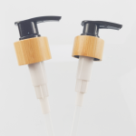 竹泵供应商 - 20/410-28/410黑色洗发乳液分配泵