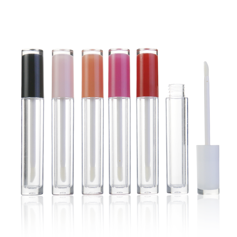 Lip Gloss Tubes Factory - Luxury 5ml Plastic Lipstick Tubes with Wand