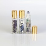 宝石滚珠瓶厂家 - 10ml玉石滚珠玻璃瓶