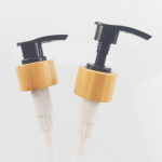 竹泵供应商 - 20/410-28/410黑色洗发乳液分配泵