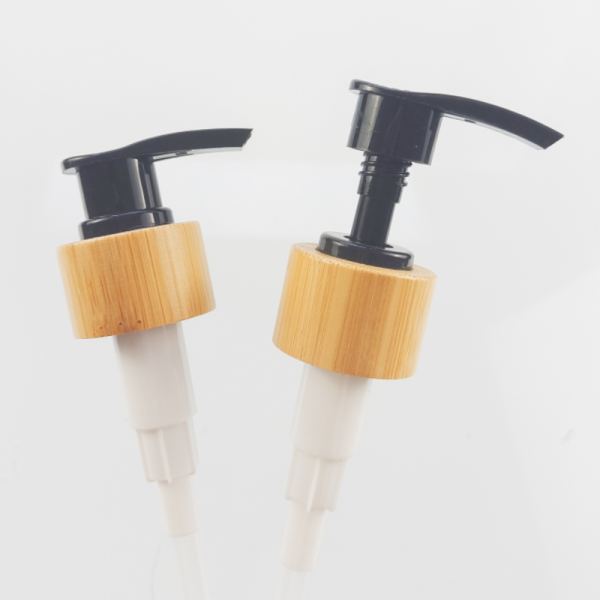 竹泵供应商 - 20/410-28/410黑色洗发乳液分配泵