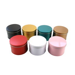 Metal Tin Jars Manufacturer - 4oz-8oz Food Grade Coffee Tea Mousse Jar