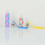 迷你玻璃滚珠瓶厂家 - 批发5ml-10ml彩色磨砂瓶