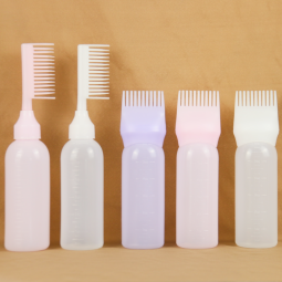 Hair Oil Dispenser Manufacturer - 180ml Salon Applicator Bottle with Brush