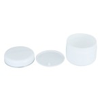 Plastic Cream Jars Supplier - 50g-250g White PP Plastic Facial Cream Jars