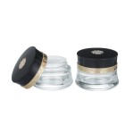 玻璃化妆品瓶供应商 - 60ml-100ml带金盖面霜瓶