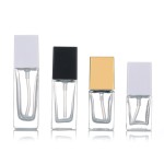 方形玻璃瓶生产厂家 - 15ml-40ml磨砂粉底容器