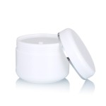 Plastic Cream Jars Supplier - 50g-250g White PP Plastic Facial Cream Jars