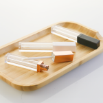 唇彩棒管厂家 - 黑顶细长塑料唇彩管