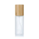 竹制喷雾瓶供应商 - 20ml-120ml带盖竹泵瓶