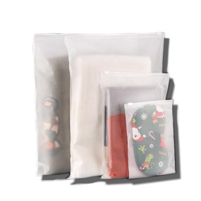 Ziplock Bags Manufacturer - Matte Frosted Biodegradable Plastic Packaging Bags