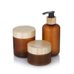 塑料乳液瓶厂家 - 150ml-500ml哑光琥珀洗发水瓶