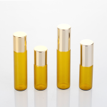 棕色玻璃滚珠瓶生产厂家 - 1ml-10ml精油滚珠瓶