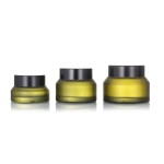 粉底玻璃瓶厂家 - 15ml-125ml磨砂哑光绿乳液瓶