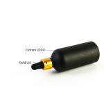 黑色玻璃滴管瓶生产厂家 - 5ml-100ml带金环精油瓶