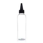 塑料PET瓶生产厂家 - 60ml-250ml琥珀透明蓝发油瓶
