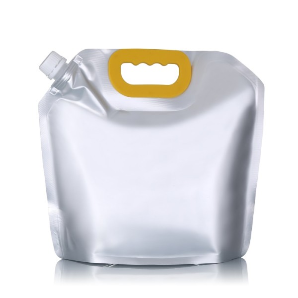 饮料水袋生产厂家 - 可定制1L-10L带把手嘴袋