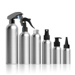 Aluminum Bottles Factory - 30ml-500ml Silver Hand Cream Perfume Bottles