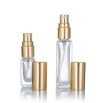 方形香水瓶供应商 - 5ml-10ml便携带盖玻璃瓶