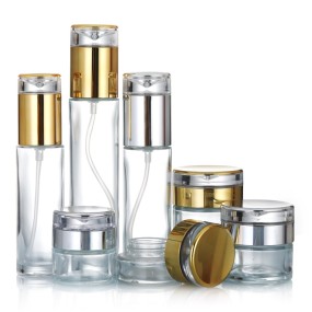 Water Drop Glass Bottles Factory - 60ml-100ml Frosted Perfume Lotion Bottles