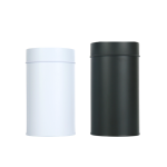 Metal Tin Can Factory - Food Grade Double Lid Tea Candy Storage Jar