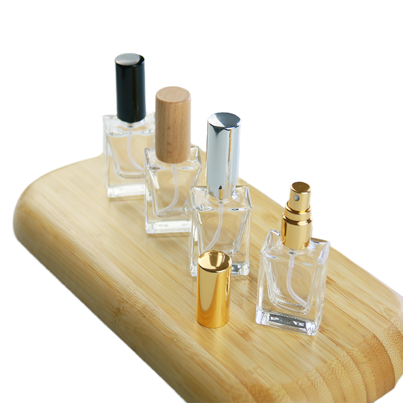Square Spray Bottles Manufacturer - 10ml Clear Glass Fine Mist Perfume Bottles