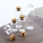 Mini Glass Jar Factory - 5ml-30ml Wedding Wishing Jar with Cork