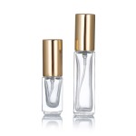 方形香水瓶供应商 - 5ml-10ml便携带盖玻璃瓶