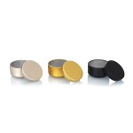 Metal Tin Jars Manufacturer - 50ml Round Candy Coffee Tea Container
