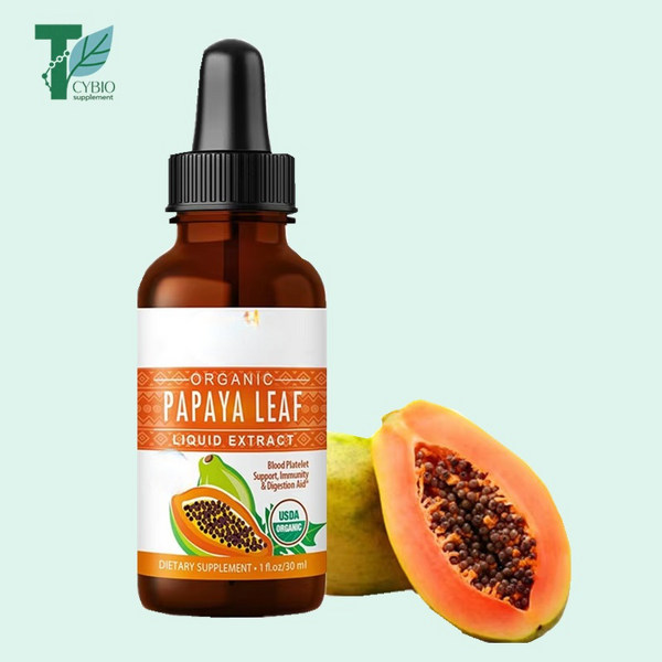 Papaya Leaf Extract Liquid Manufacturer - Private Label Organic Dietary Drops for Platelet Support