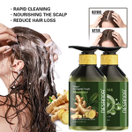 Ginger Hair Growth Shampoo and Conditioner Set Manufacturer - Anti Hair Loss & Dandruff Removal