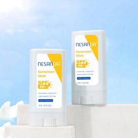 Mineral Sunscreen Stick Manufacturer - Private Label SPF 50 with Zinc Oxide, Hyaluronic Acid & Ceramide