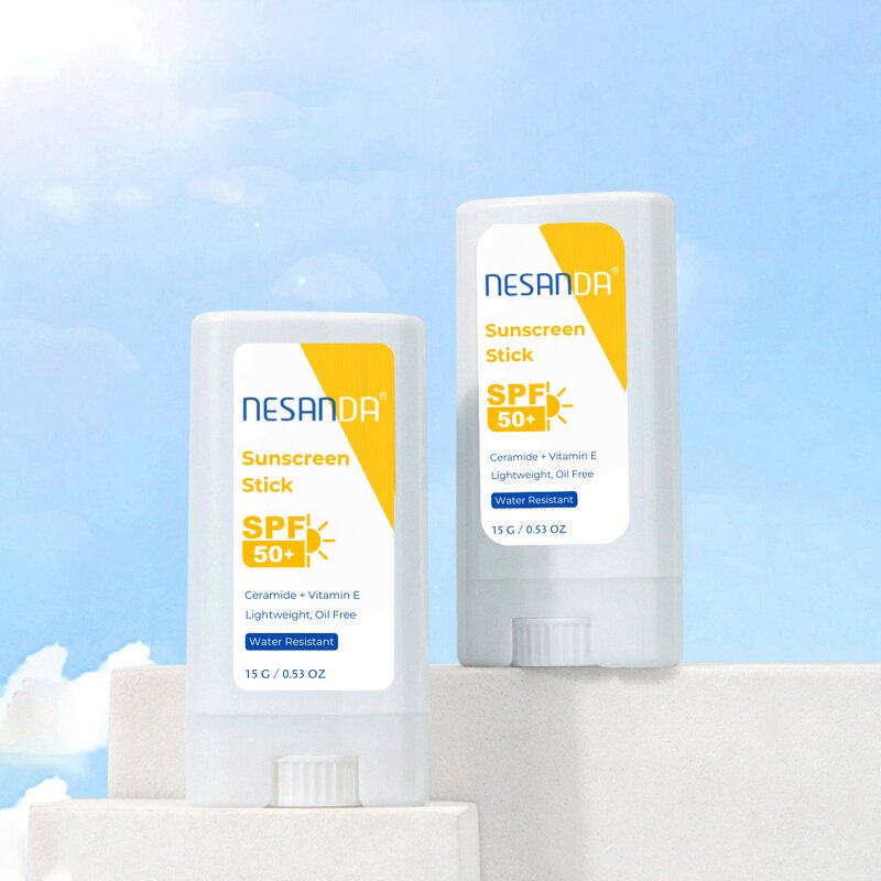 Mineral Sunscreen Stick Manufacturer - Private Label SPF 50 with Zinc Oxide, Hyaluronic Acid & Ceramide