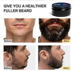 Natural Herbal Beard Balm Manufacturer - 100% Natural with Argan & Jojoba Oils for Smoothing & Growth