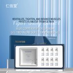 Blue Copper Peptide Jelly Mask & Essence Set - Vitamin C Anti-Wrinkle Skin Repair