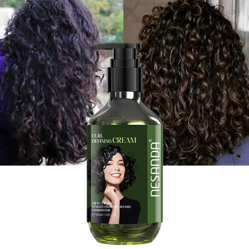 Hair Cream Manufacturer - Organic Nourishing Curl Defining for All Curly Types Private Label