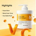 Vitamin C Retinol Brightening Set Manufacturer - 4-Piece Serum Cream Scrub & Lotion for Dark Spots