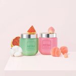 Body Scrub Manufacturer - Private Label Fruity Perfumed Exfoliator with Sea Salt & Green Mong Cotton