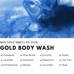 Glowing Blue Body Wash Manufacturer - Deep Cleaning Exfoliating Moisturizing Gel for Dry Skin Private Label